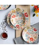 6 Assiettes Jaipur
20Cm En Grès