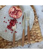 Ménagère Suva
24 Pièces En Acier
Inoxydable Effet Bois