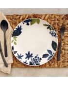 6 Assiettes Plates
Bleuet 26Cm En Grès