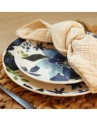 6 Assiettes Plates
Bleuet 26Cm En Grès