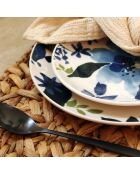 6 Assiettes Plates
Bleuet 26Cm En Grès