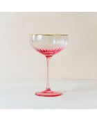 4 Coupes Gatsby
31Cl En Verre Rose