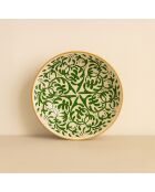 6 Assiettes Creuses
Héraclée 20Cm En Grès
Décor Vert