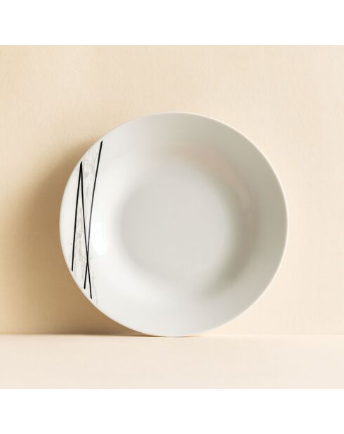 6 Assiettes Creuses
Carbone 20Cm En
Porcelaine