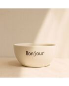 6 Bols Bonjour 58Cl
En Grès Blanc