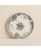6 Assiettes Plates
Florali 26Cm En Grès
Décor Noir