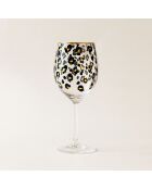 4 Verres À Pied
Léopard 27Cl En Verre