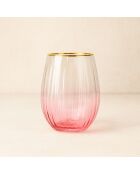 4 Gobelets Gatsby
59Cl En Verre Rose