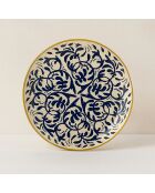 6 Assiettes Plates
Héraclée 27Cm En Grès
Décor Bleu