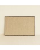 6 Set De Table Ourlet
45X30Cm En Jute Naturel
Avec Contour Gris