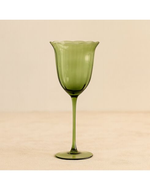 4 Verres À Pied
Eden 36Cl En Verre
Vert