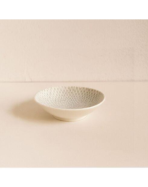 6 Coupelles Jasmin
15Cm En Porcelaine Blanc