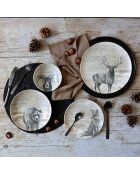 6 Assiettes Creuses
Lachat Ours 21Cm En
Porcelaine