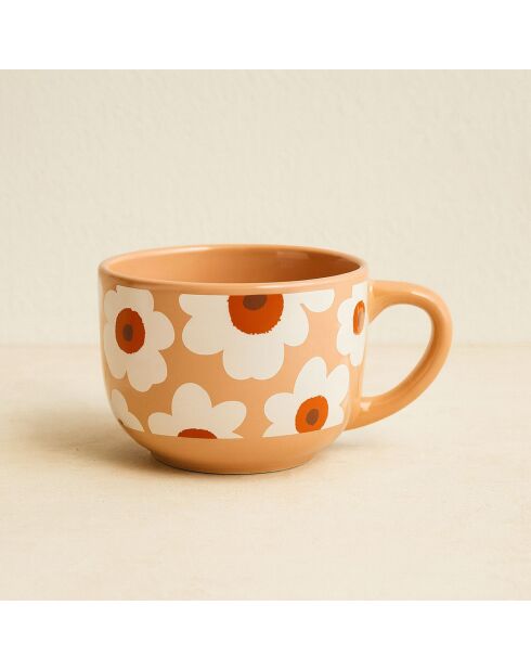 6 Jumbo Marguerite
45Cl En Grès Terracotta