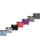 Lot de 7 boxers trunk multicolores