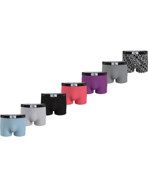 Pack de 7 calzoncillos tipo bóxer multicolores