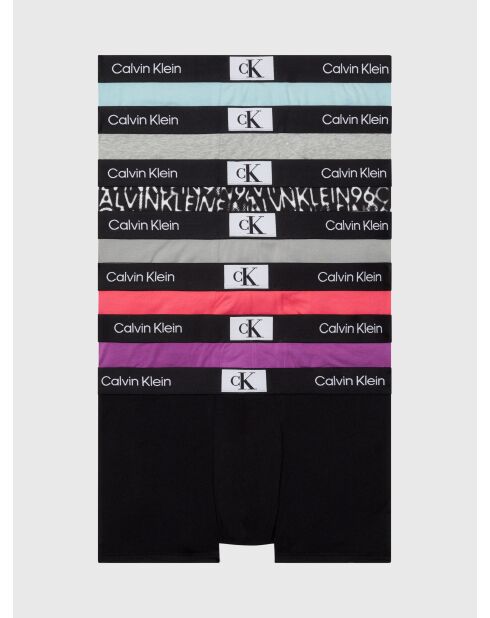 Pack de 7 calzoncillos tipo bóxer multicolores