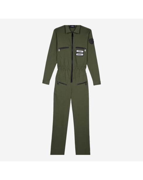 Combinaison The Kooples x Carolina Ritzler en coton kaki