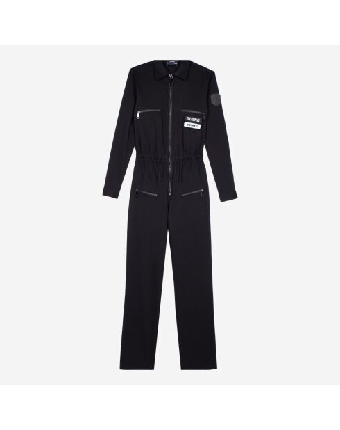 Combinaison The Kooples x Carolina Ritzler en coton noire