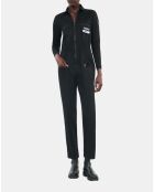 Combinaison The Kooples x Carolina Ritzler en coton noire