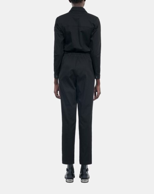 Combinaison The Kooples x Carolina Ritzler en coton noire