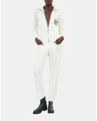 Combinaison The Kooples x Carolina Ritzler en coton écrue