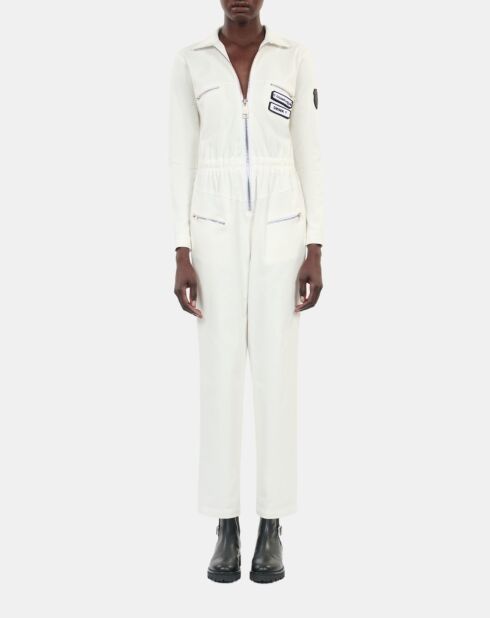 Combinaison The Kooples x Carolina Ritzler en coton écrue