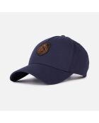 Casquette avec patch Blason bleu marine