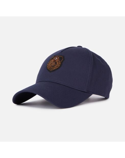 Casquette avec patch Blason bleu marine