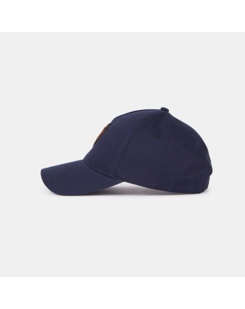 Casquette avec patch Blason bleu marine