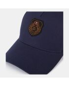 Casquette avec patch Blason bleu marine