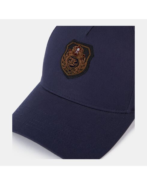 Casquette avec patch Blason bleu marine