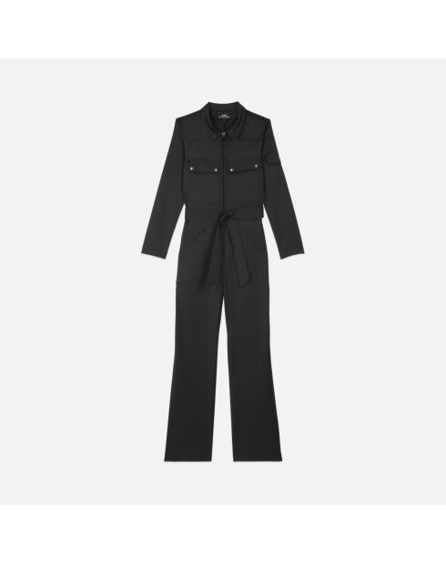 Combinaison The Kooples x Carolina Ritzler en laine mélangée noire