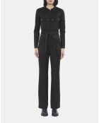 Combinaison The Kooples x Carolina Ritzler en laine mélangée noire