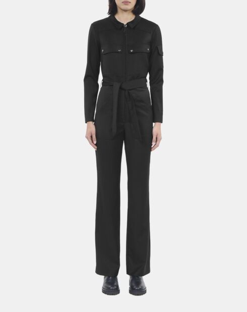 Combinaison The Kooples x Carolina Ritzler en laine mélangée noire