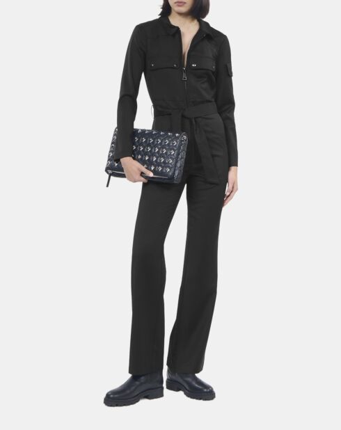 Combinaison The Kooples x Carolina Ritzler en laine mélangée noire