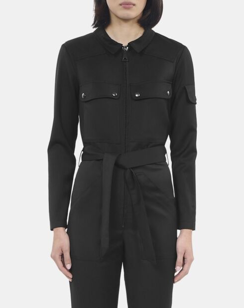 Combinaison The Kooples x Carolina Ritzler en laine mélangée noire