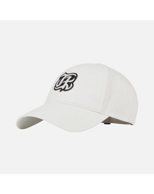 Casquette avec patch TK blanche