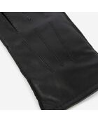 Gants en cuir noirs