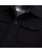 Blouson style surchemise noir