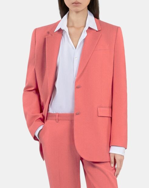 Veste tailleur fuchsia