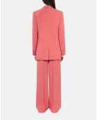 Veste tailleur fuchsia