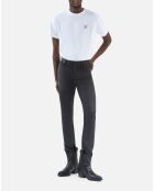 Bottes western en cuir noires