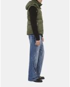 Doudoune sans manches kaki