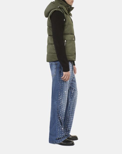 Doudoune sans manches kaki