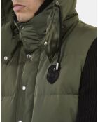 Doudoune sans manches kaki