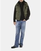 Doudoune sans manches kaki