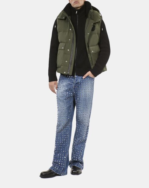 Doudoune sans manches kaki