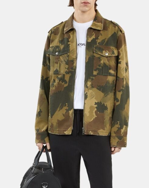 Blouson camouflage