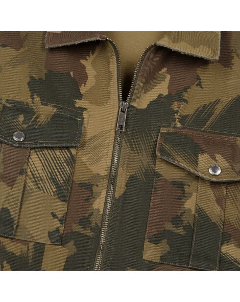 Blouson camouflage